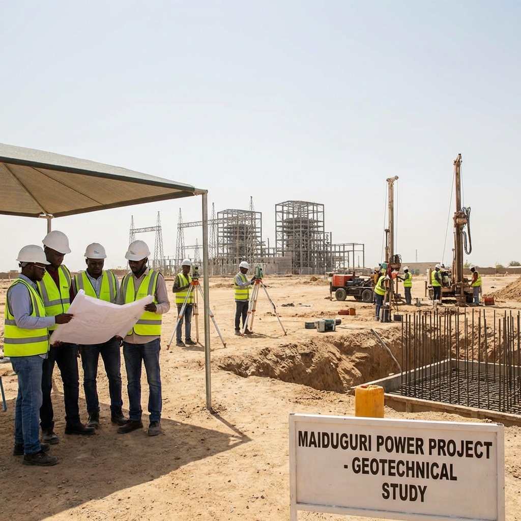 Power Station Geotechnical Study